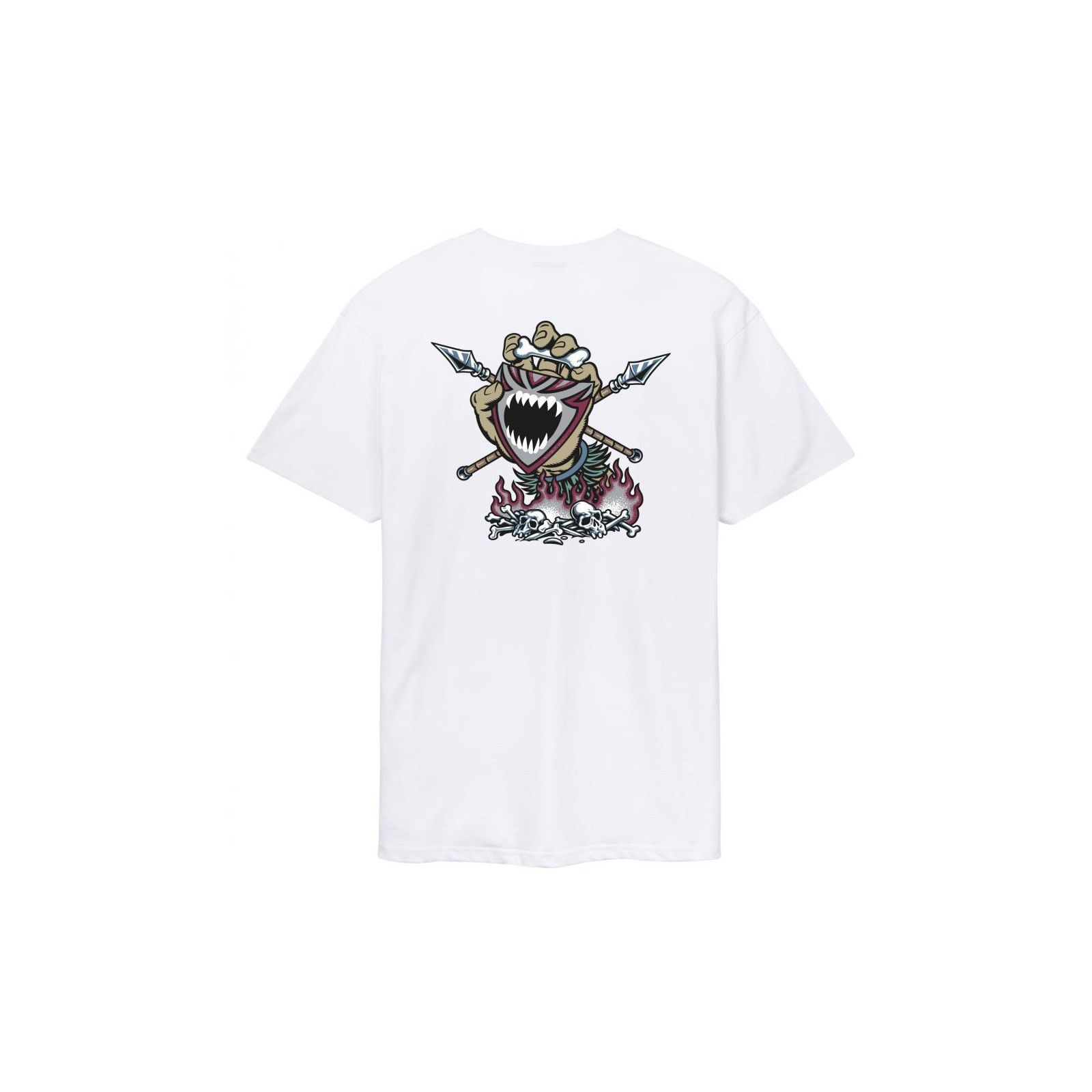 triko SANTA CRUZ - Salba Screaming Witch Doc Tee White (WHITE)