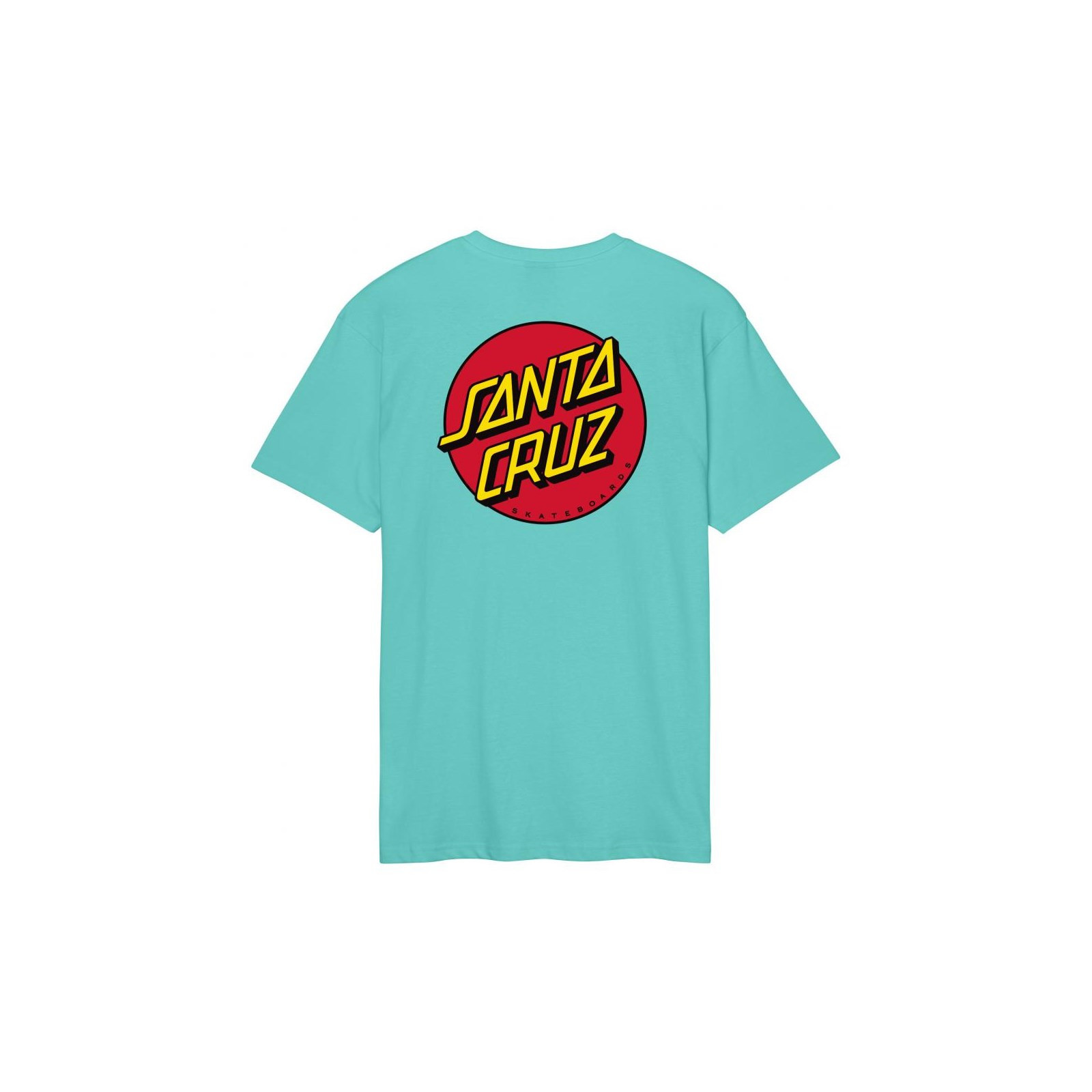 triko SANTA CRUZ - Classic Dot Chest T-Shirt Pool Blue (POOL BLUE)