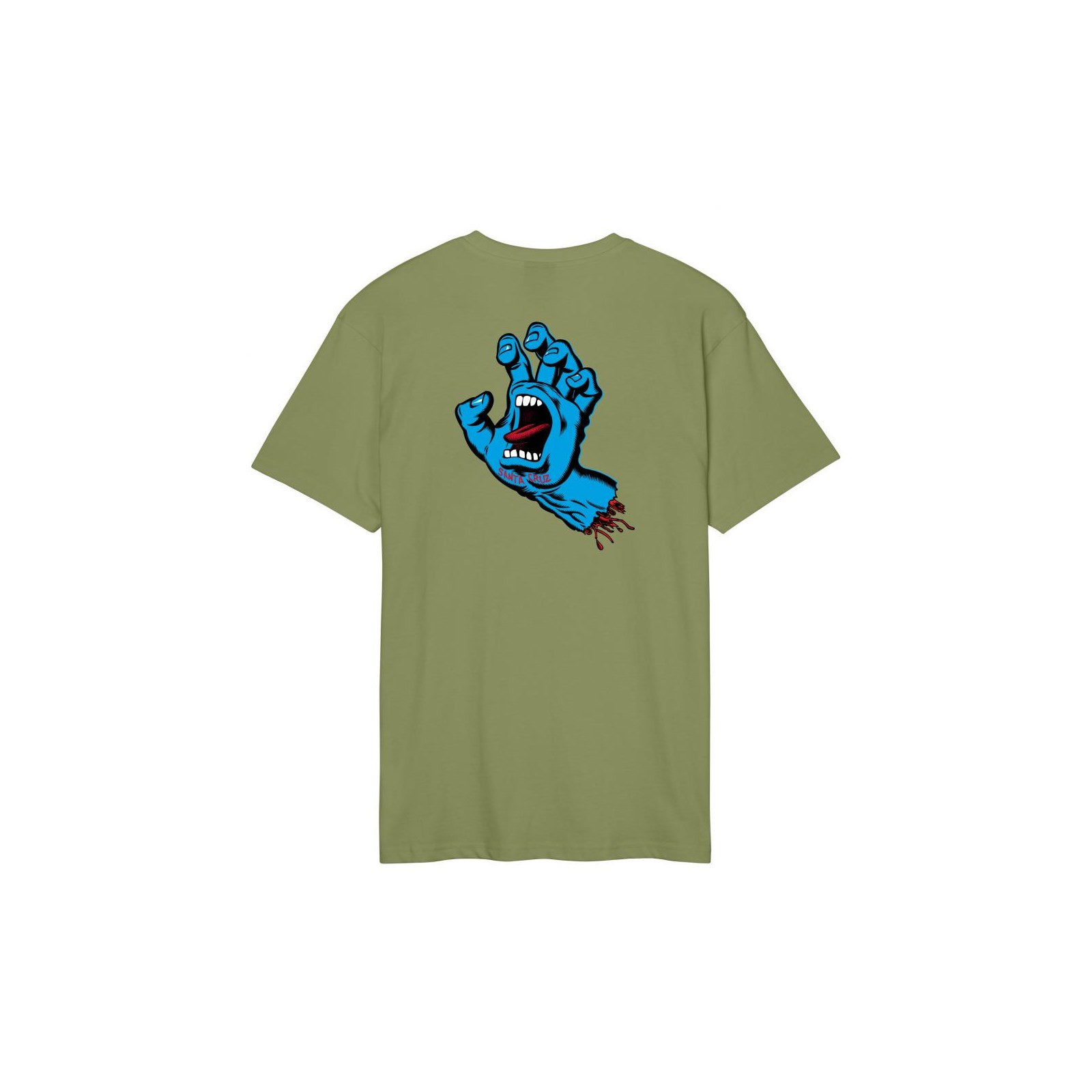 triko SANTA CRUZ - Screaming Hand Chest T-Shirt Iguana (IGUANA)