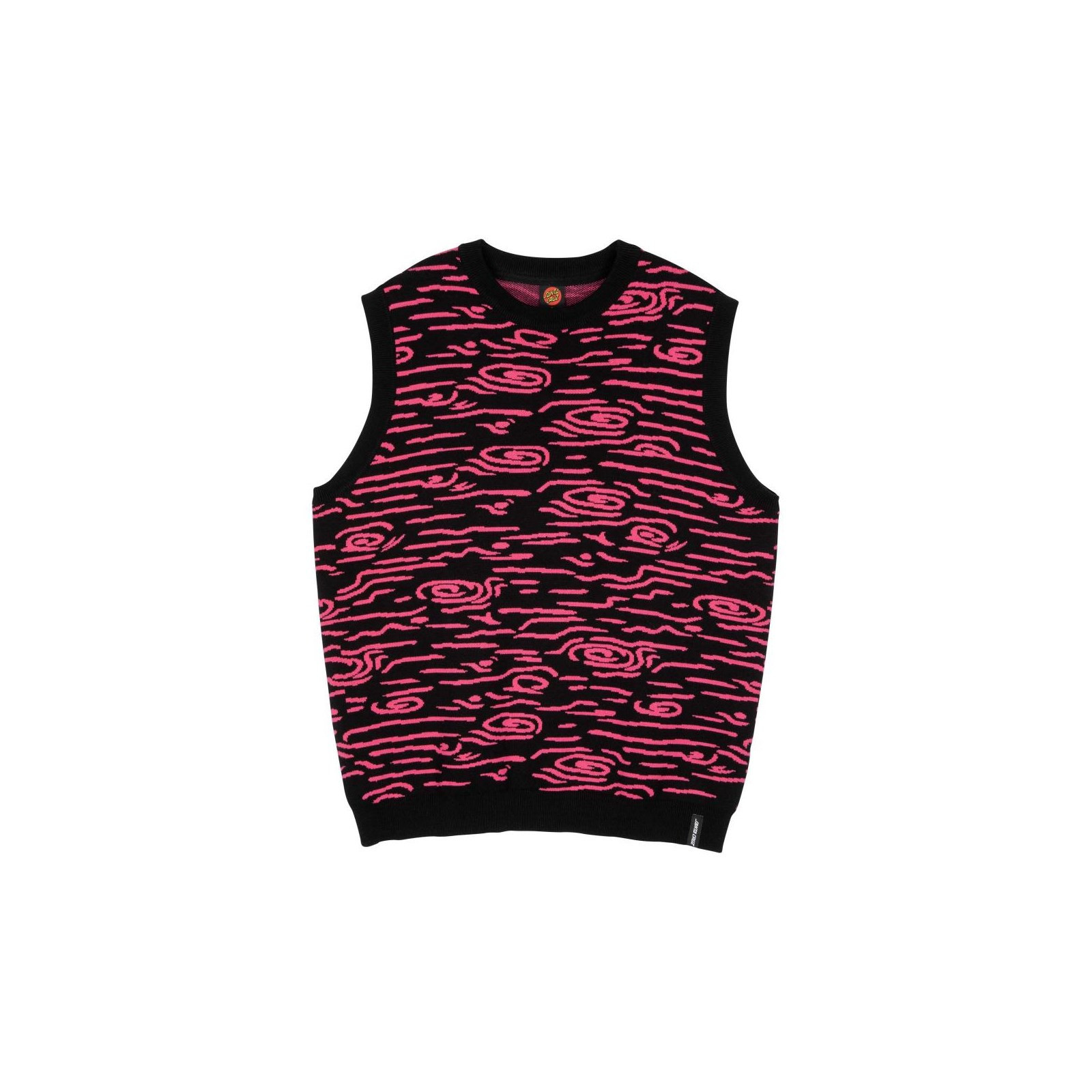 vesta SANTA CRUZ - Octo Knit Vest Neon Wood (NEON WOOD)