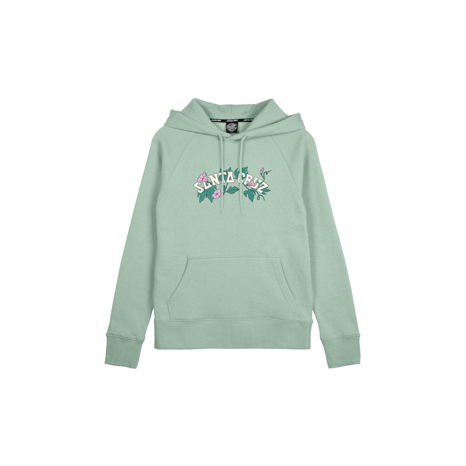 mikina SANTA CRUZ - Cluster Strip Hood Pale Sage (PALE SAGE) velikost: 10