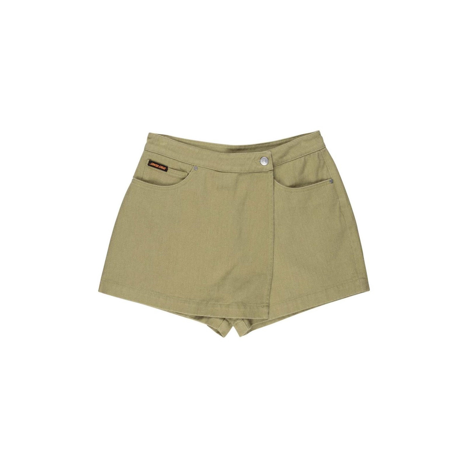 kraťasy SANTA CRUZ - Classic Label Skort Light Khaki (LIGHT KHAKI)