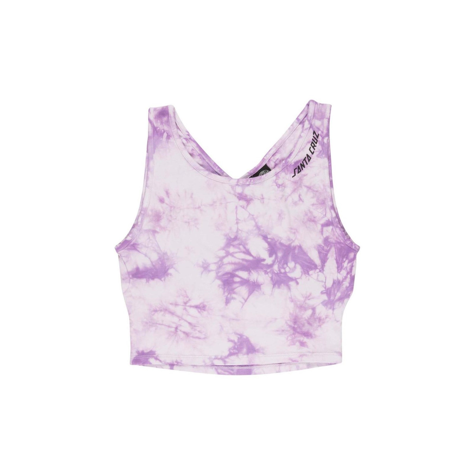 tílko SANTA CRUZ - Strip Crossover Back Vest Lavender Tie Dye (LAVENDER TIE DYE) velikost: 10