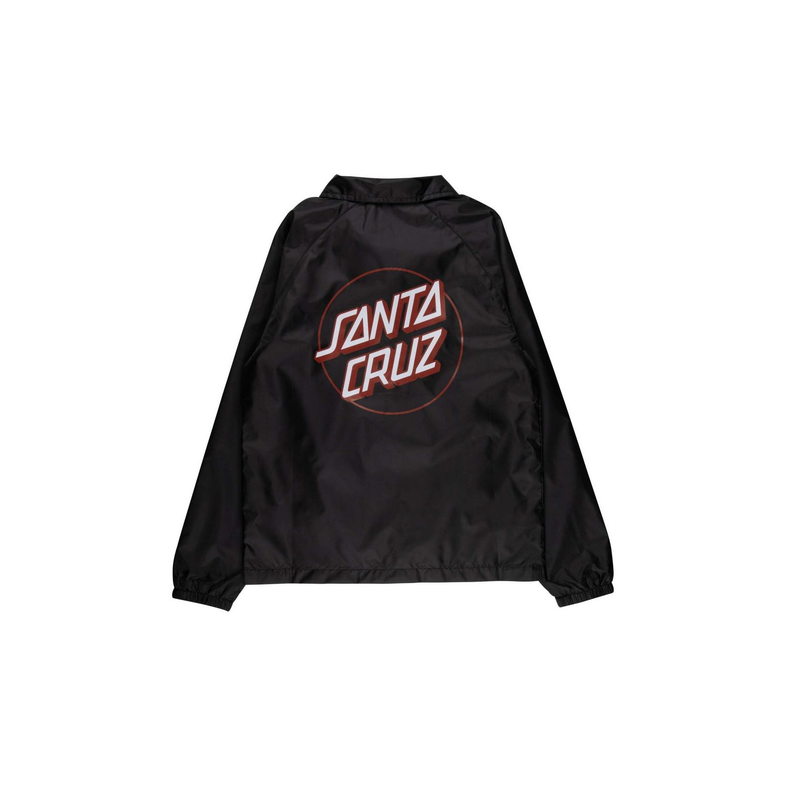 bunda SANTA CRUZ - Youth Partial Dot Coach Jacket Black (BLACK)
