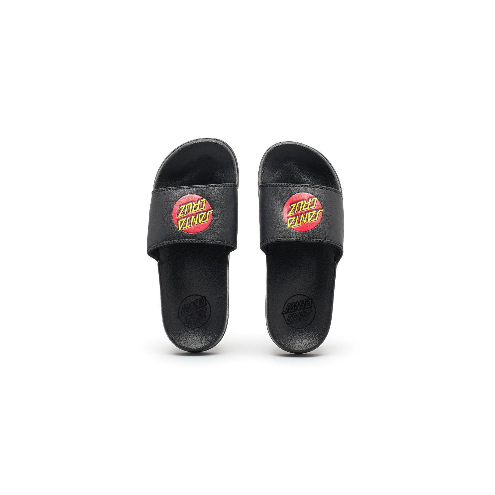 žabky SANTA CRUZ - Youth Classic Dot Slides Black (BLACK)