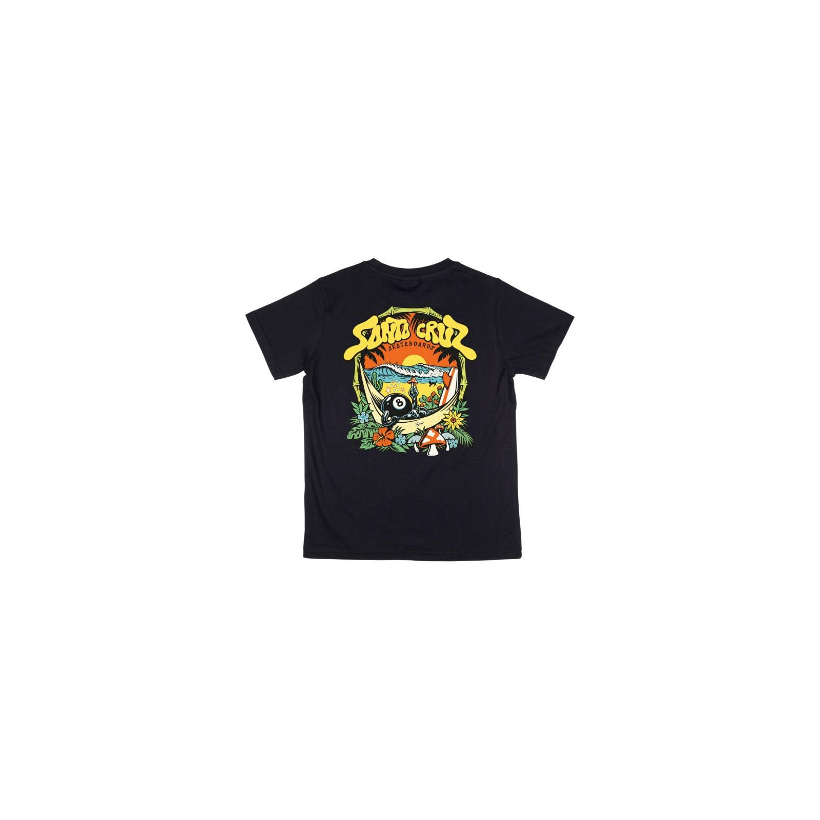 triko SANTA CRUZ - Youth Winkowski 8Baller Trip Black (BLACK) velikost: 12-14