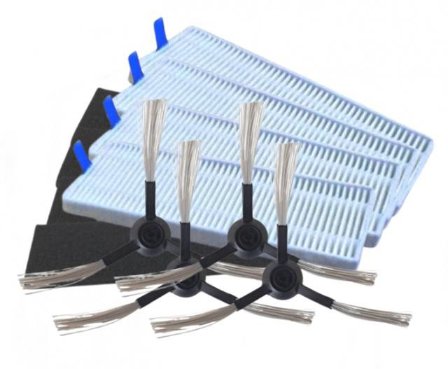 8ks Sada HEPA filtry a kartáčky pro ROWENTA X-plorer S130 (komp. s ZR130002)