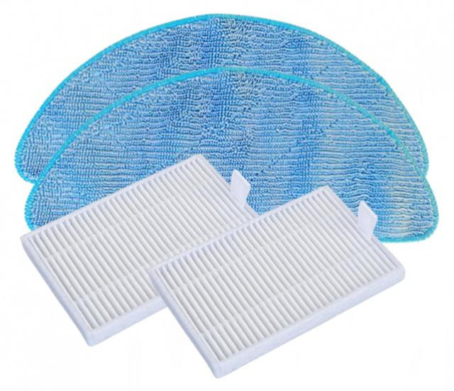 Filtry pro TESLA AI200 Smart Robot Vacuum Laser a mopy, sada 4ks