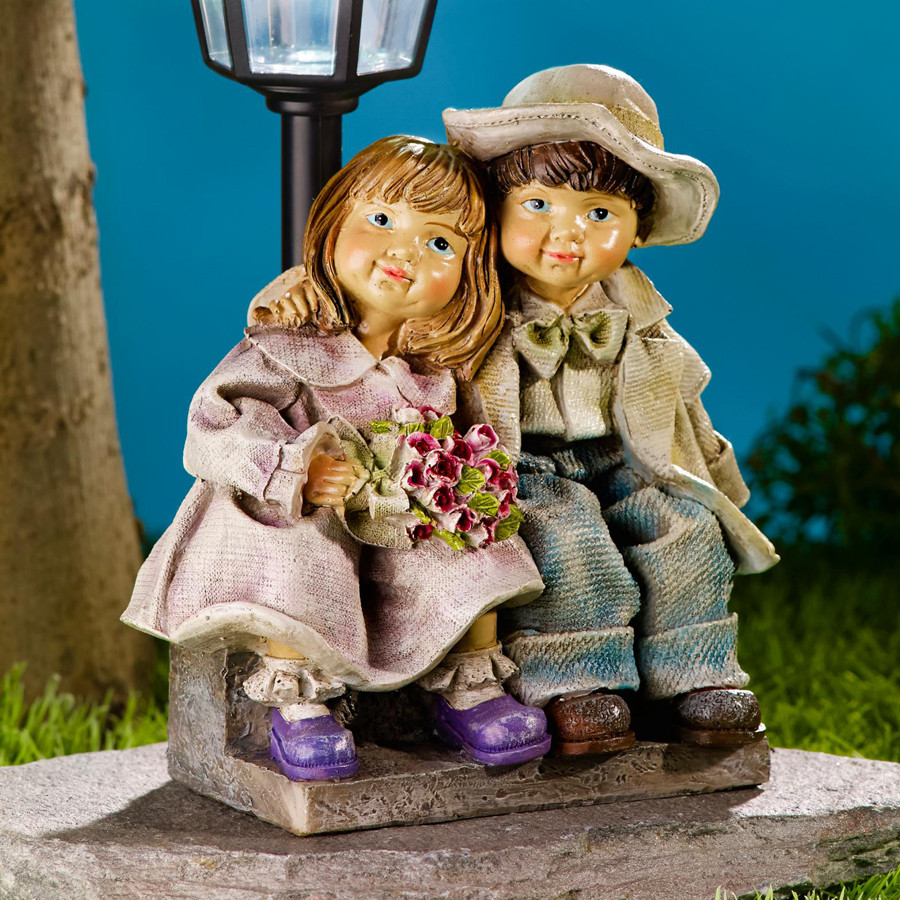 Die moderne Hausfrau Solární lucerna Květinové děti