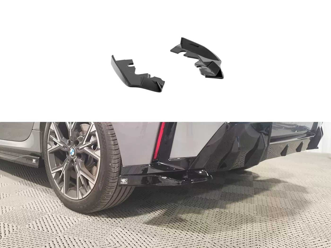 Motordrome Design Boční spoiler pod zadní nárazník BMW 1 F70 M-Pack (2024-)