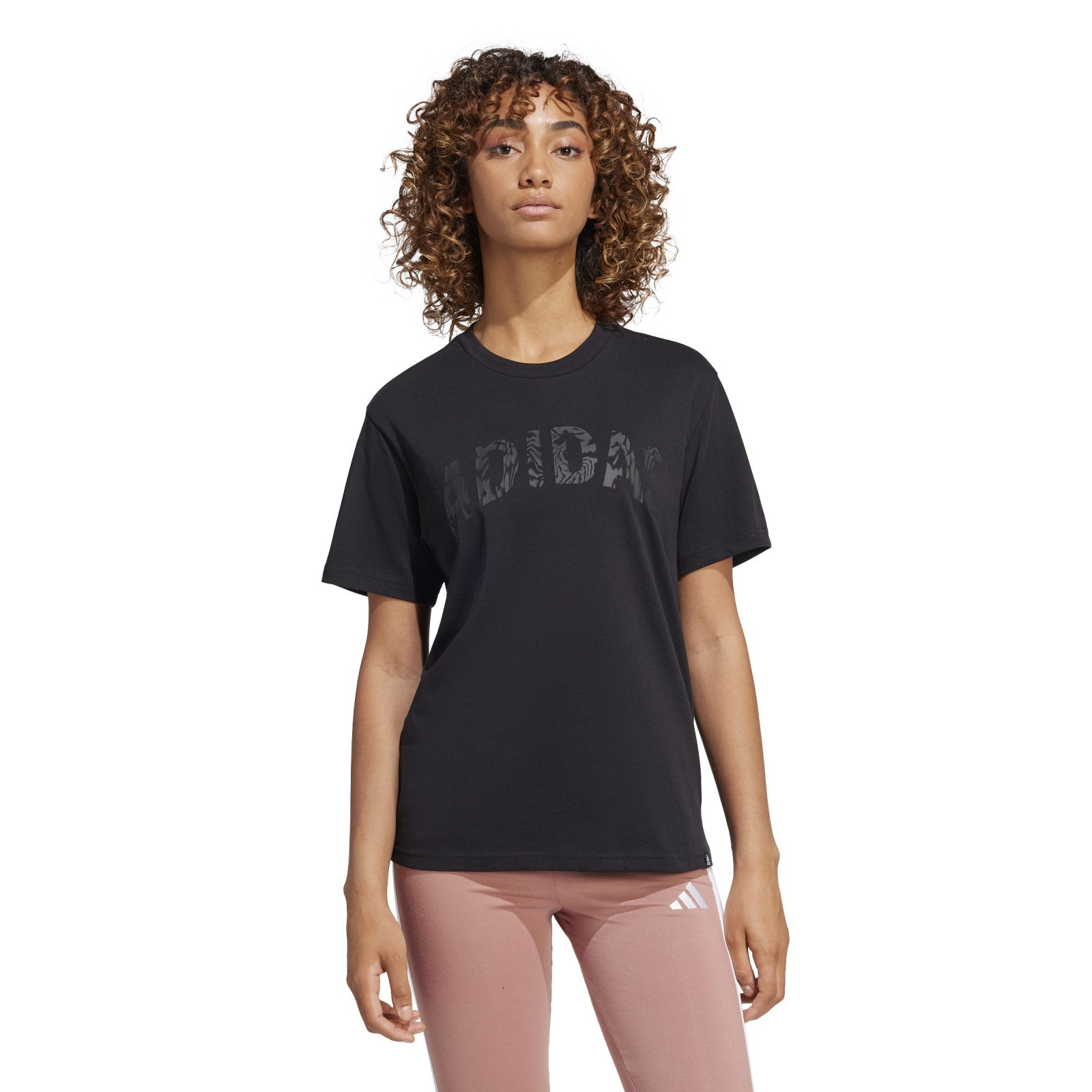 adidas W C Camo WV Tee M