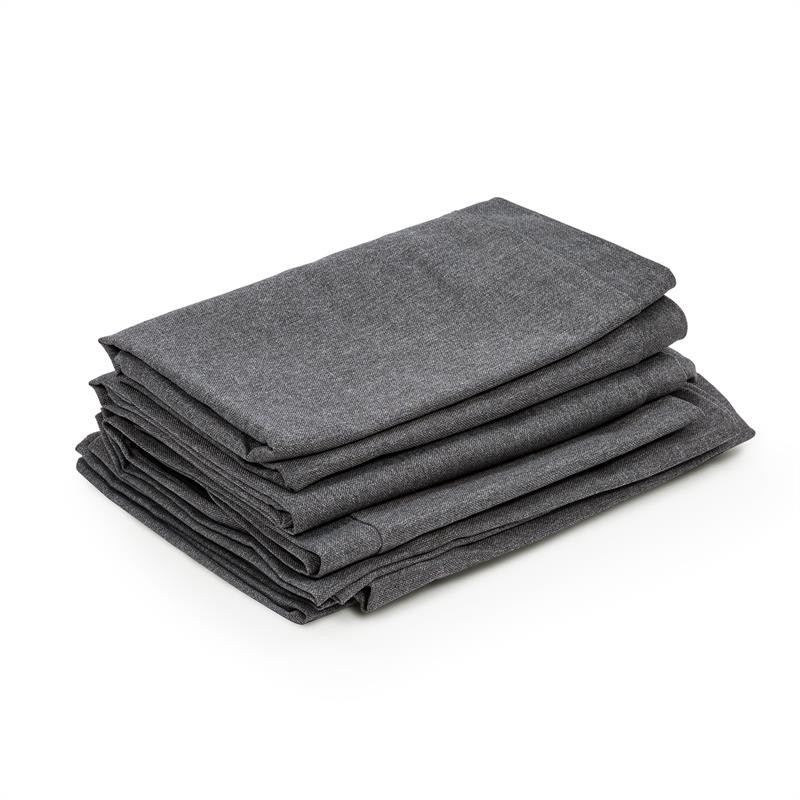 Blumfeldt Theia, potahy na čalounění, 8 dílů, 100 % polyester, nepromokavé, tmavěšedé