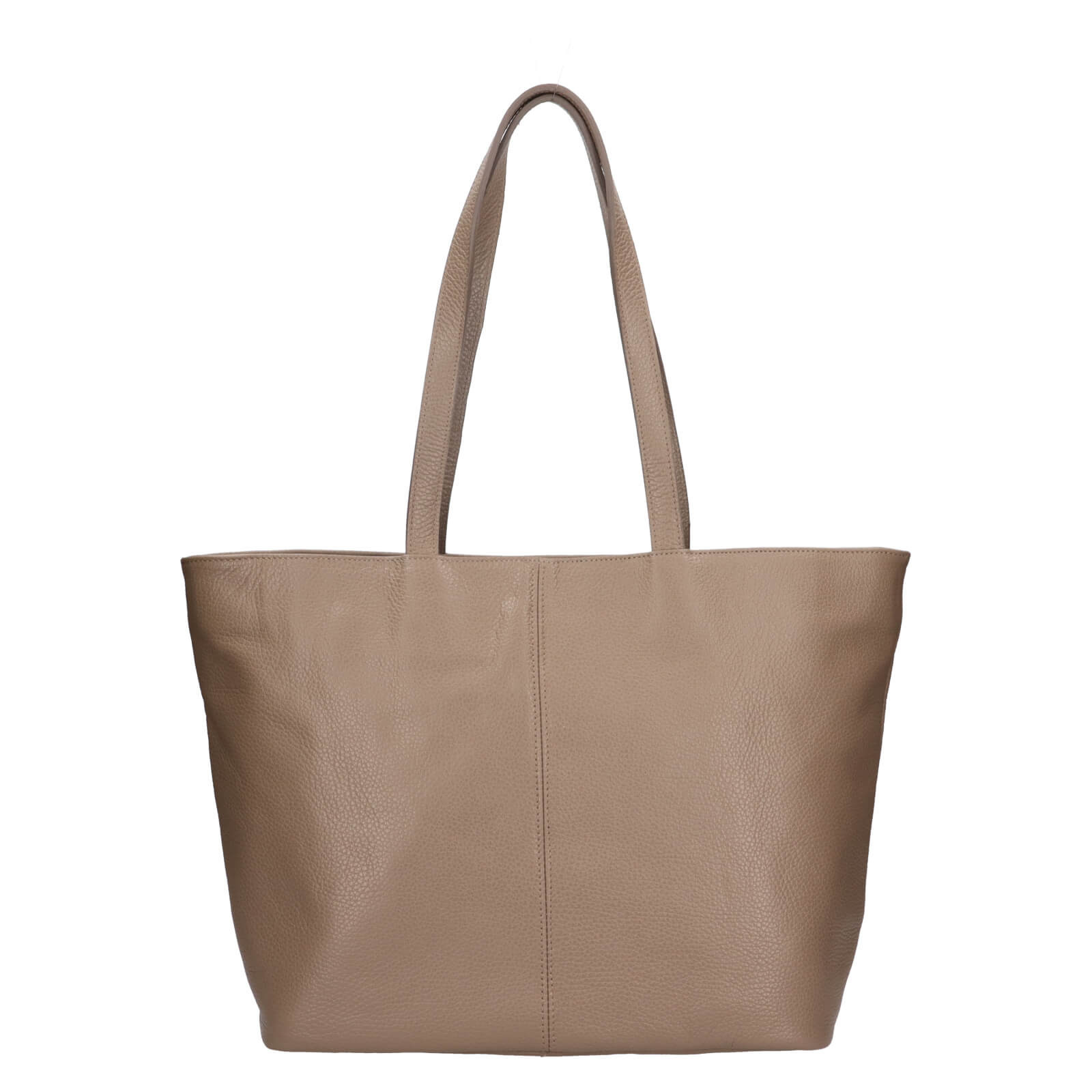 Dámská kožená kabelka Italia Zitta - světle hnědá