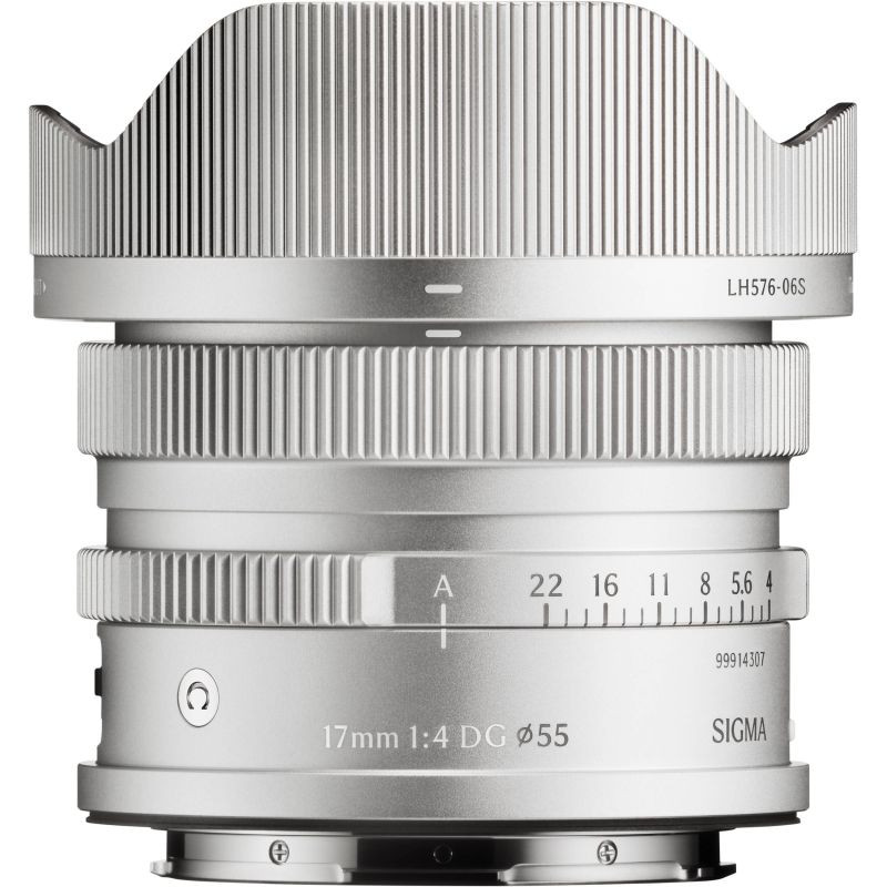 SIGMA 17 mm f/4 DG DN Contemporary pro L-mount stříbrný