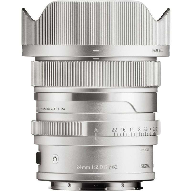 SIGMA 24 mm f/2 DG DN Contemporary pro L-mount stříbrný