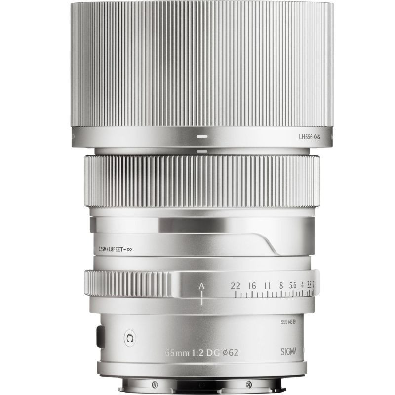 SIGMA 65 mm f/2 DG DN Contemporary pro L-mount stříbrný