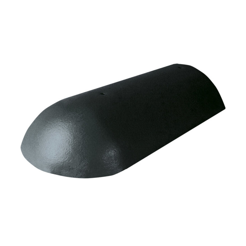 Hřebenáč koncový Bramac Star s vrutem ebenově černá