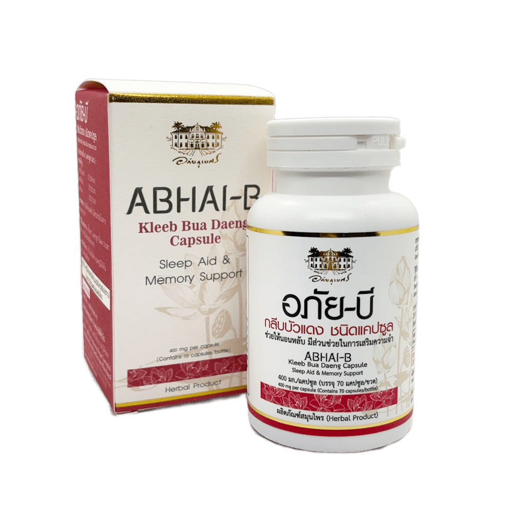 ABHAI Bua Daeng 400 mg 70 kapslí