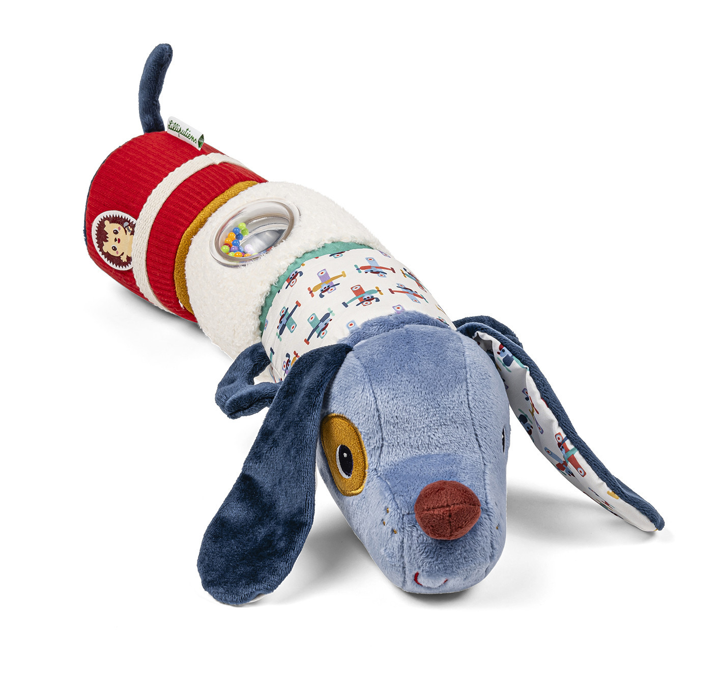 Lilliputiens - velký chrastící váleček - pejsek Jules