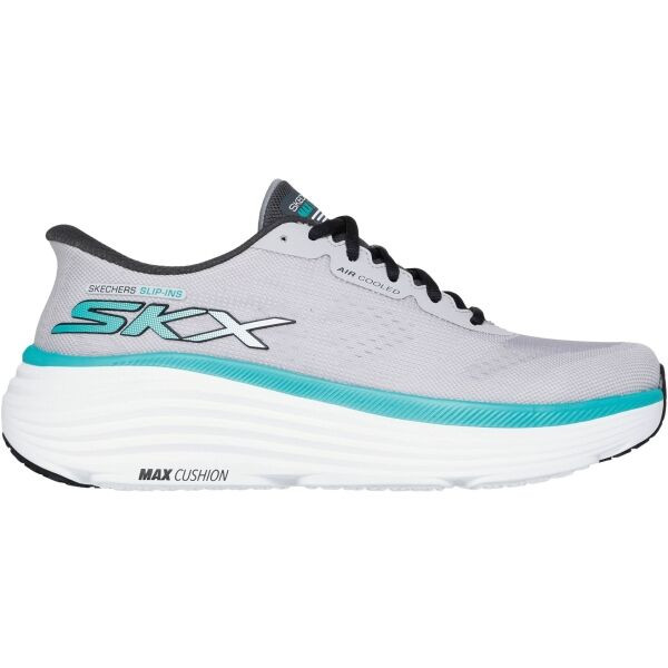 Skechers MAX CUSHIONING ENDEAVOUR Pánská volnočasová obuv, šedá, velikost