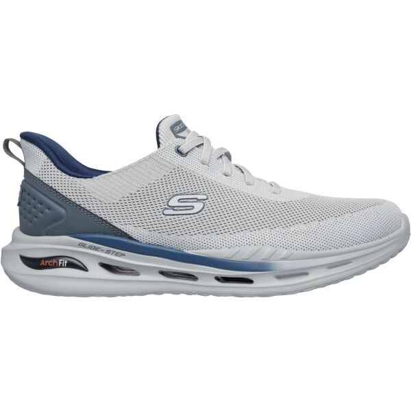 Skechers ARCH FIT ORVAN - KINCADE Pánská volnočasová obuv, šedá, velikost