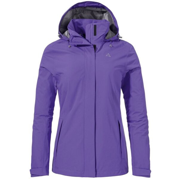 Schöffel GMUND W Dámská větru a vodě odolná bunda, fialová, velikost
