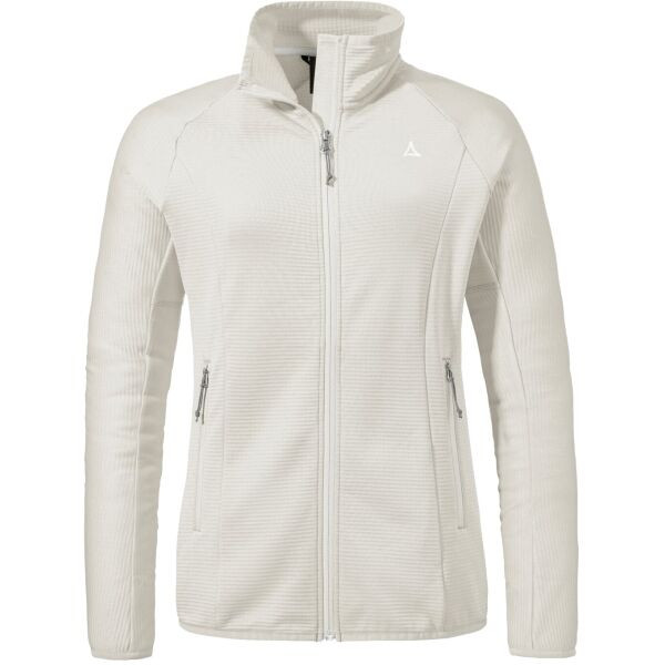 Schöffel CASCATA Dámská fleecová mikina, bílá, velikost