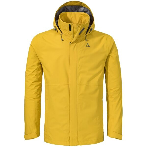 Schöffel GMUND Větru a vodě odolná bunda, žlutá, velikost