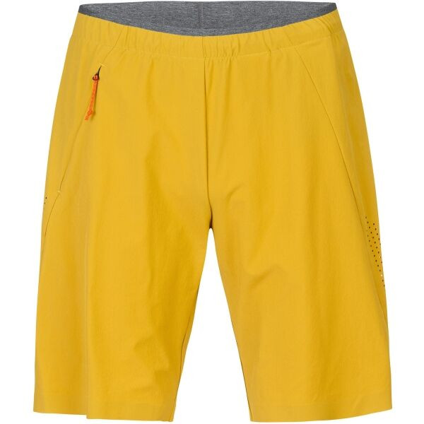 Hannah TRACK Pánské šortky, žlutá, velikost