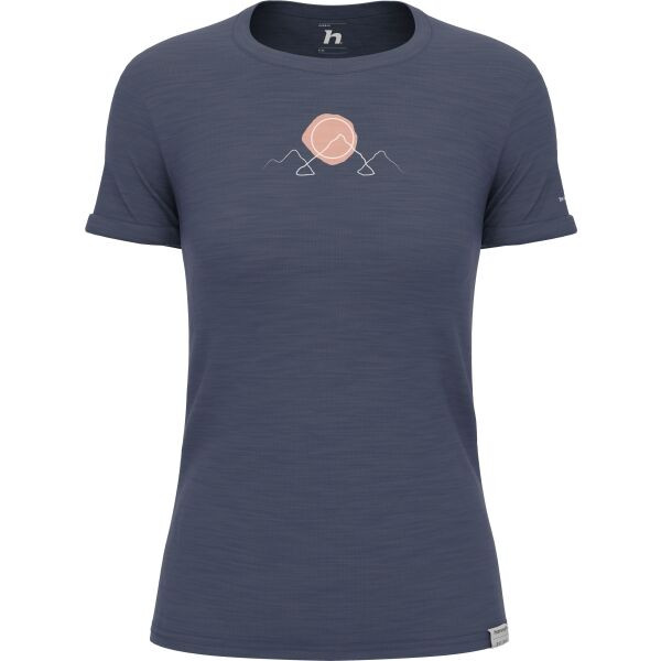 Hannah SELIA II Dámské tričko, tmavě modrá, velikost