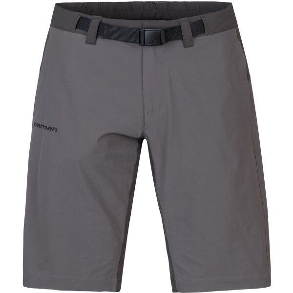 Hannah BINDERS SHORTS Pánské šortky, tmavě šedá, velikost