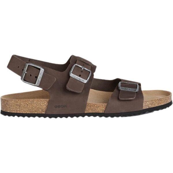 Geox U SANDAL Pánské letní sandály, hnědá, velikost