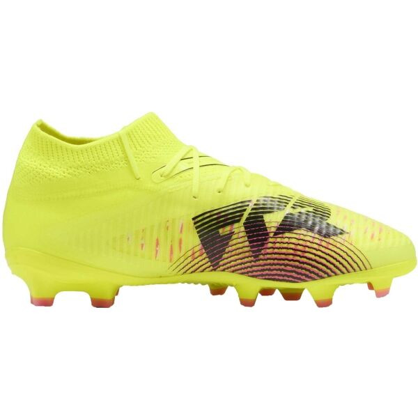 Puma FUTURE 8 PRO FG/AG JR Dětské kopačky, žlutá, velikost 37.5