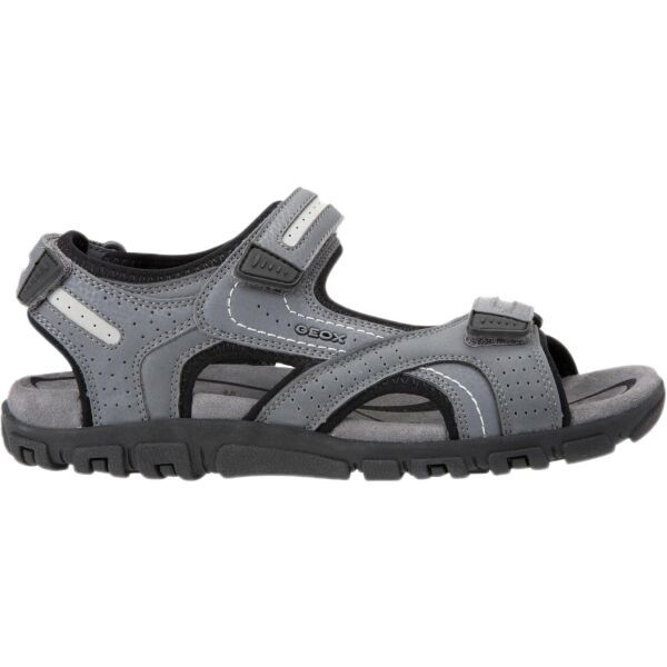 Geox UOMO SANDAL Pánské sandály, šedá, velikost