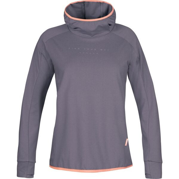 Hannah NYMA HOODY Dámská mikina, fialová, velikost