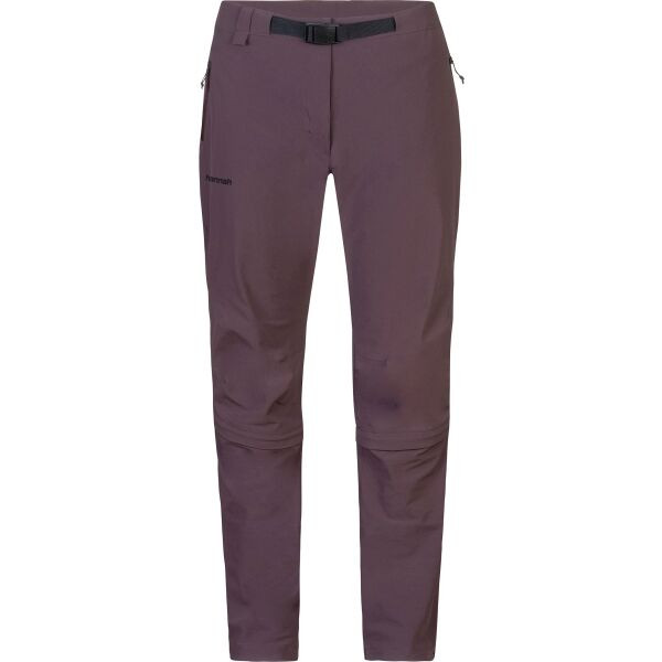 Hannah ATTA Z-OFF Dámské outdoorové kalhoty, vínová, velikost