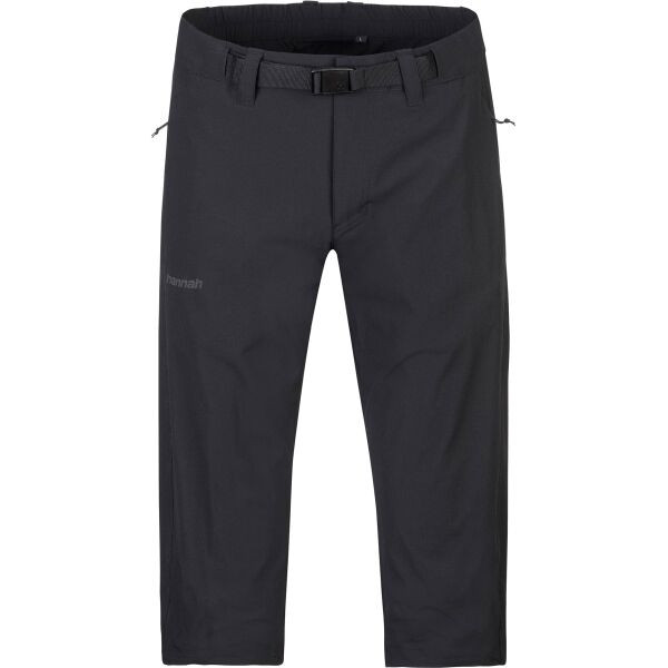 Hannah BINDERS CAPRI 3/4 Pánské 3/4 kalhoty, černá, velikost