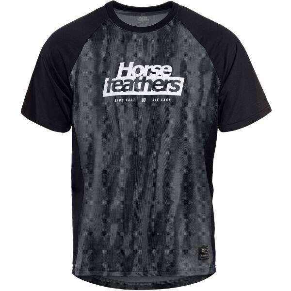 Horsefeathers SPIKE Pánský cyklodres, tmavě šedá, velikost