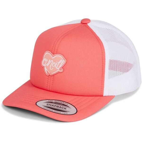 O'Neill FLOOD TRUCKER Dívčí kšiltovka, lososová, velikost