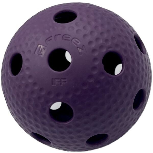 FREEZ PRIME II 10 PCS Florbalový míček, fialová, velikost