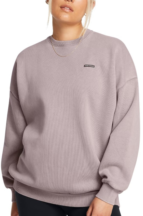 Mikina Under Armour UA Icon HWT Flc OS Crew-GRY