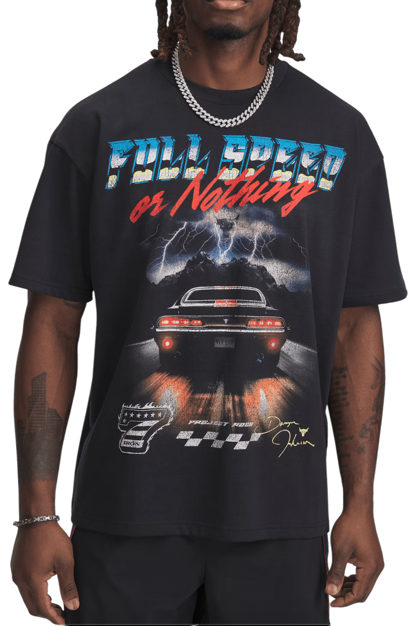 Triko Under Armour Pjt Rck Hwt SS