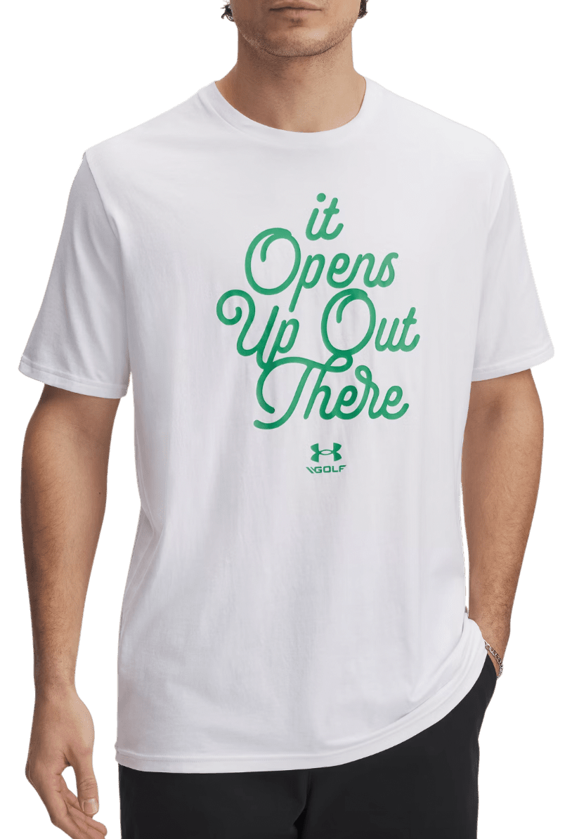 Triko Under Armour UA M 60/40S Golf Open Up SS