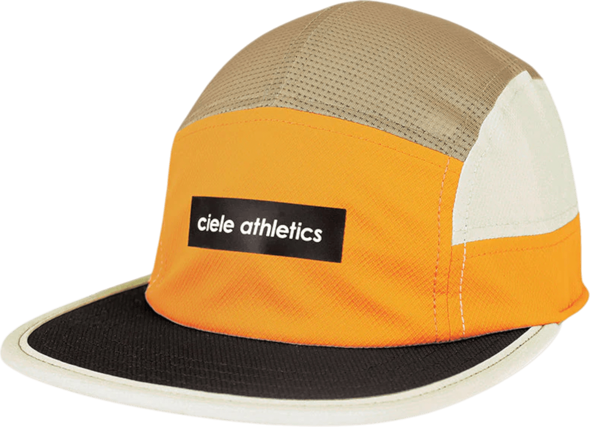 Kšiltovka Ciele GOCap - Field - Iconic Bar - Clementine