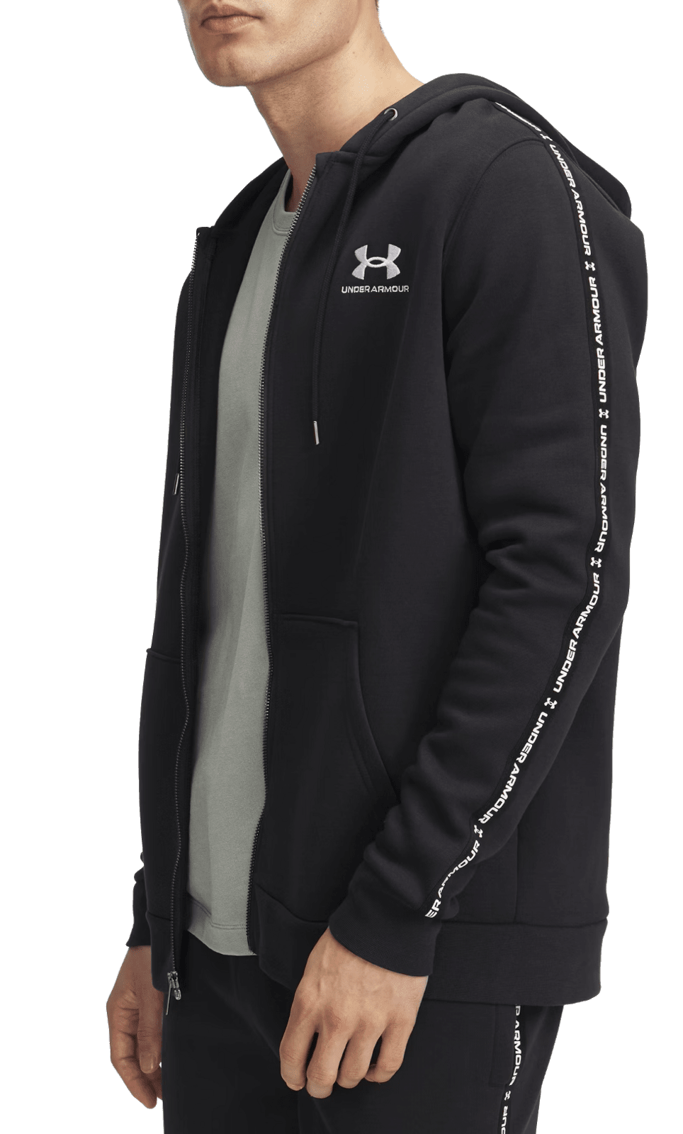 Mikina s kapucí Under Armour UA Icon Fleece FZ Taping