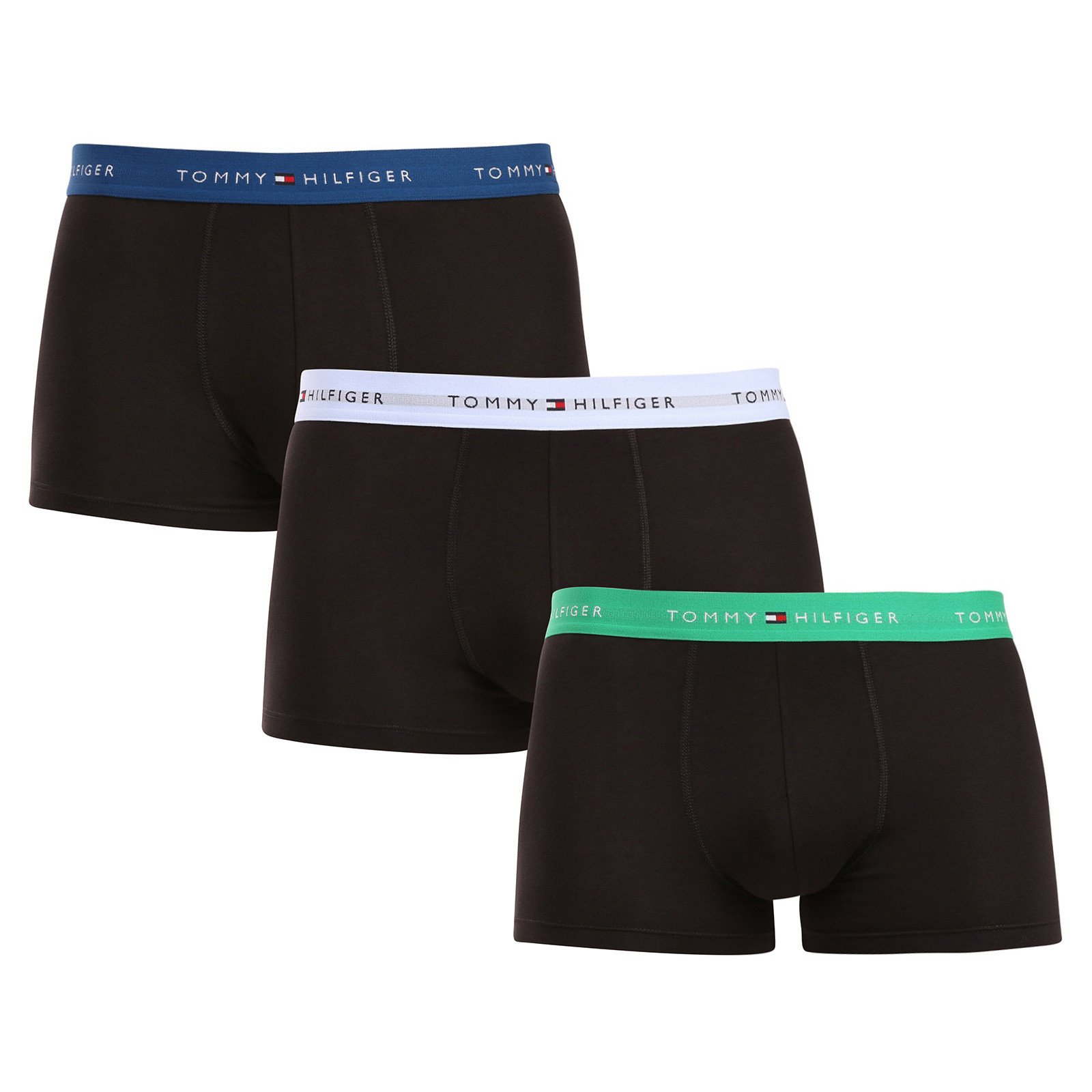 3PACK pánské boxerky Tommy Hilfiger černé (UM0UM02763 0WS) L, trenky / trenýrky