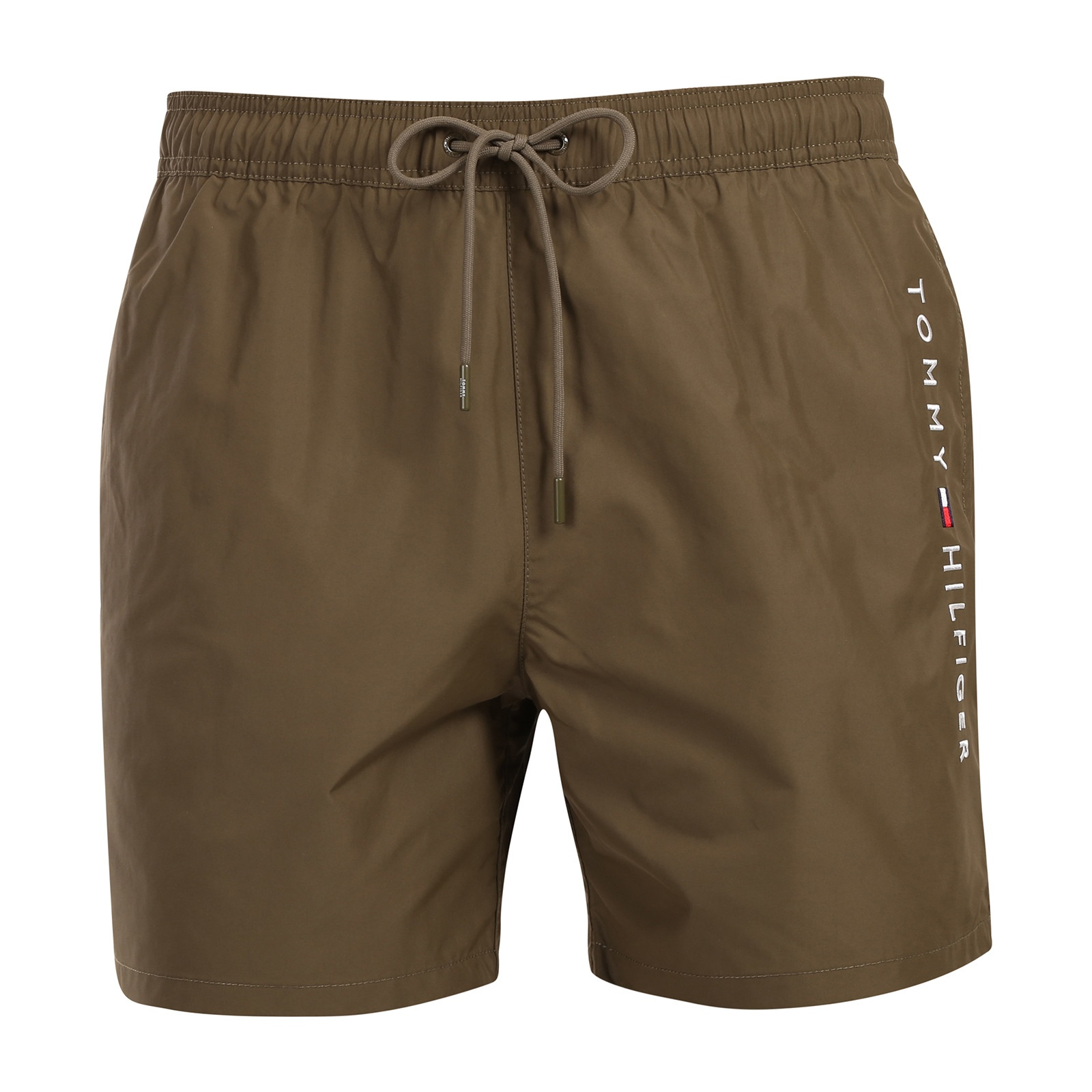 Pánské plavky Tommy Hilfiger zelené (UM0UM03258 RBN) M