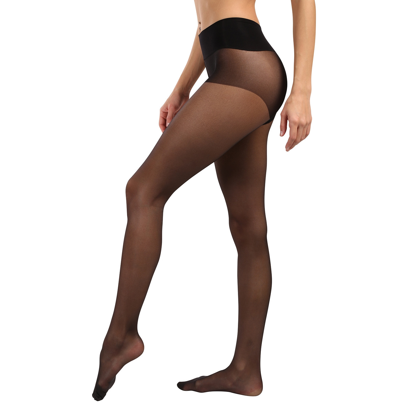 Dámské silonové punčochy Golden Lady Silh 30 DEN černé (28TTT 099A) M