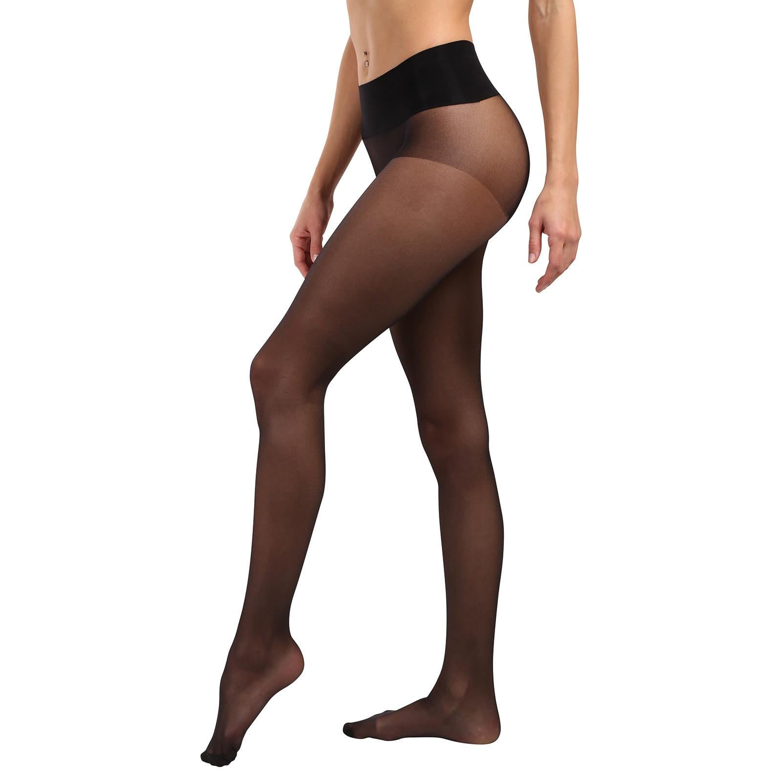 Dámské silonové punčochy Golden Lady Comfort 20 DEN černé (31TTT 099A) M