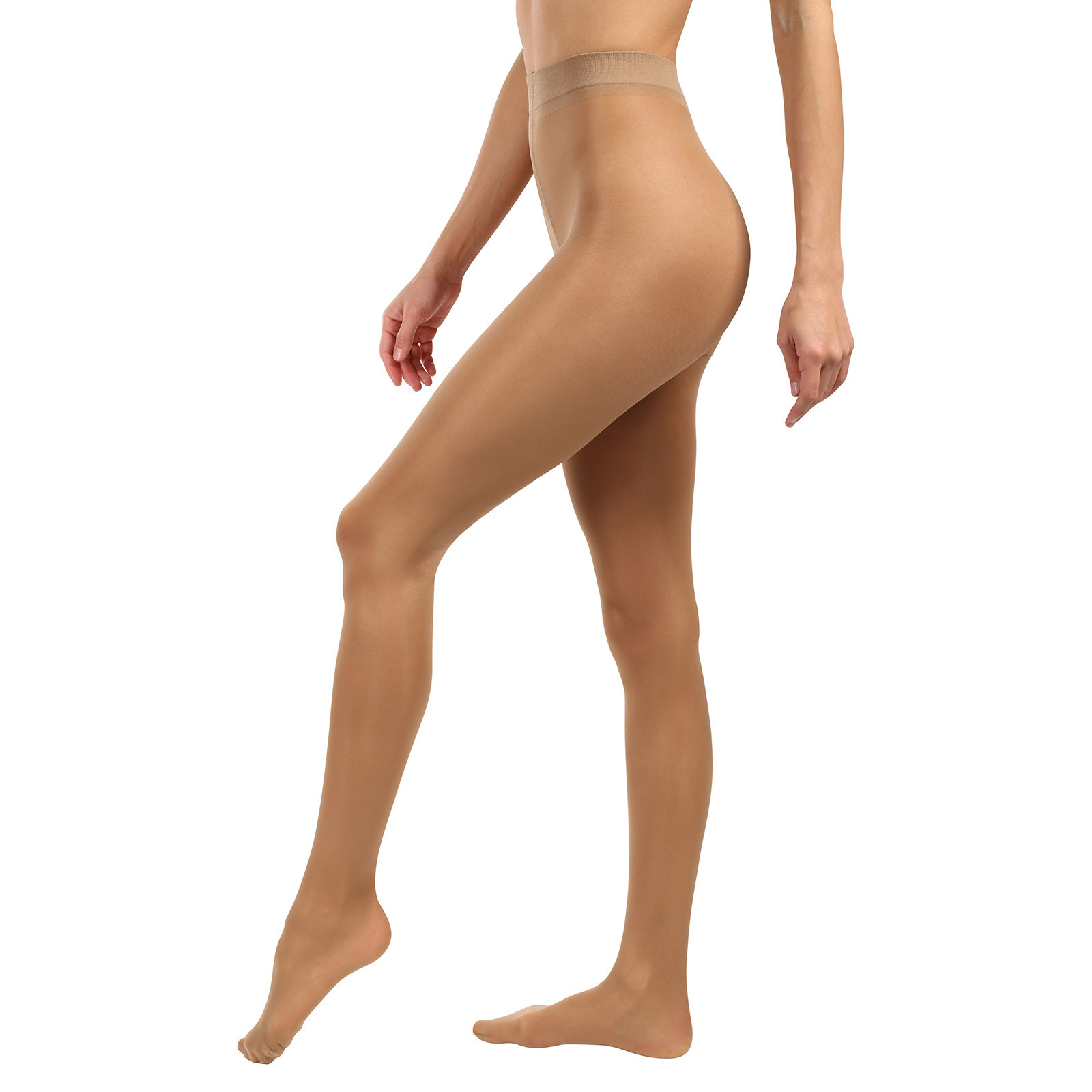 Dámské silonové punčochy Golden Lady Vivace 40 DEN hnědé (40HHH 001A) S